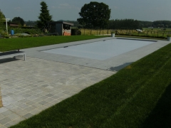Resultaat aanleg tuin met zwambad