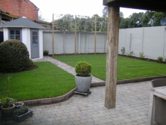 Aanleg compacte tuin