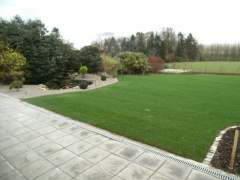 Aanleg graszoden