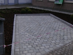 Aanleg nieuwe oprit